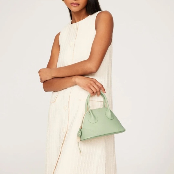 A.P.C. Small Emma Logo-Embossed Bag $695 retail - Picture 2 of 14